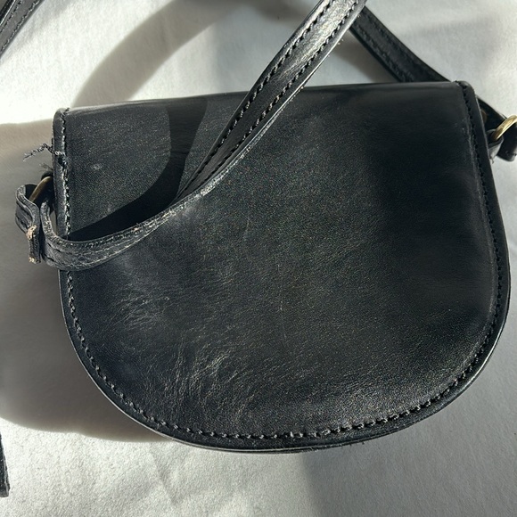 Il Ponti Firenze black leather mini crossbody bag - Picture 2 of 9